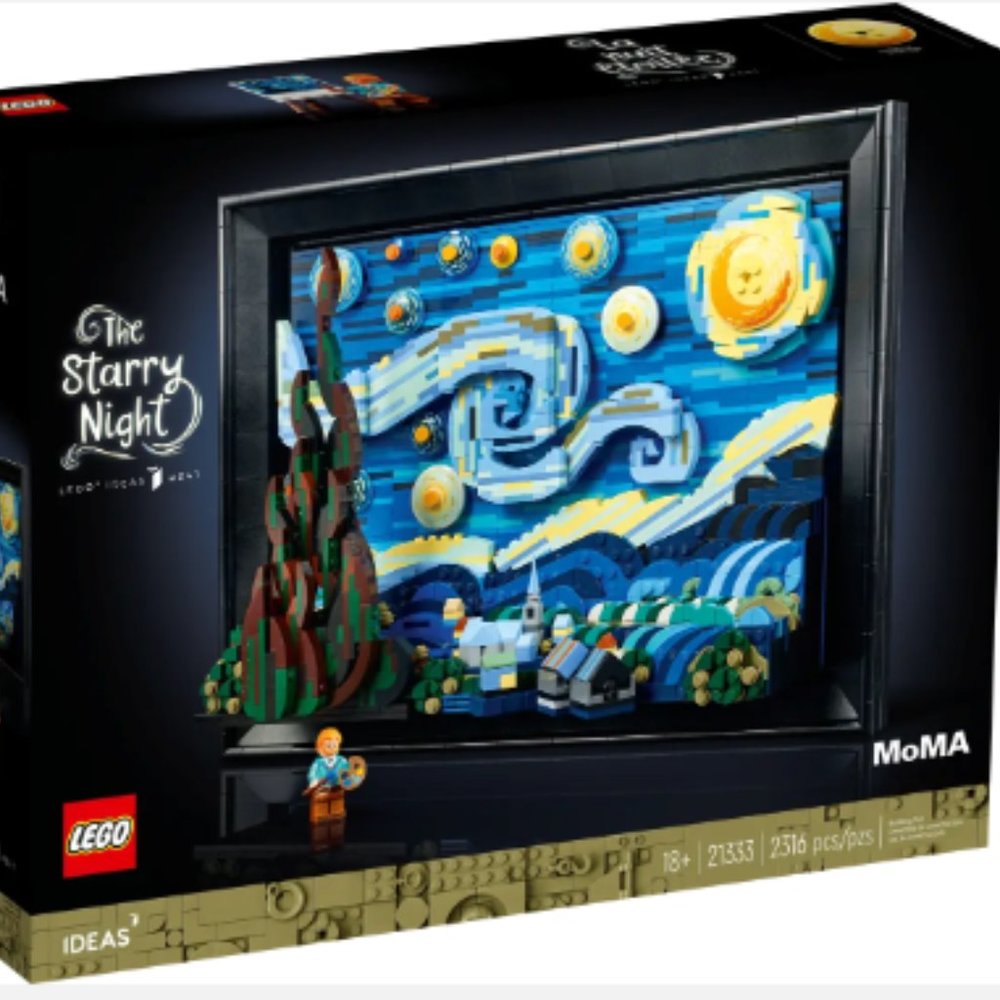 LEGO Vincent van Gogh - The Starry Night # 21333  - BNIB - HARD TO FIND